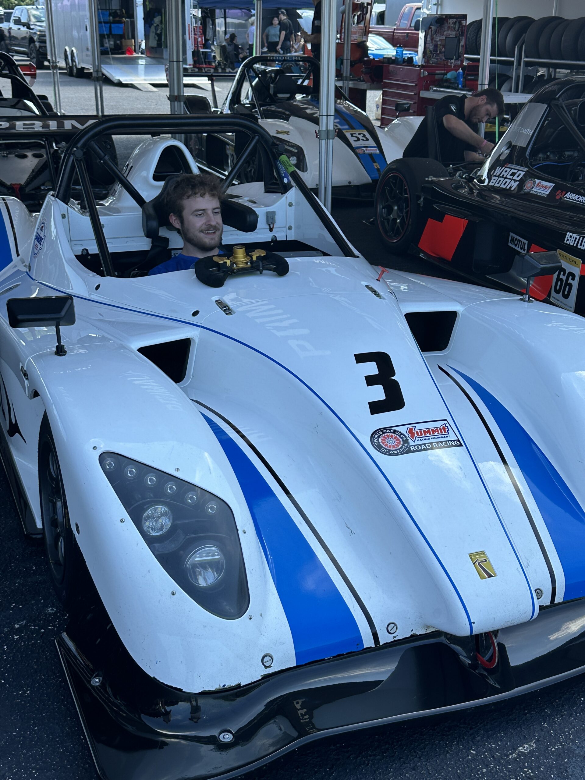 Avery in Wil's Radical SR1